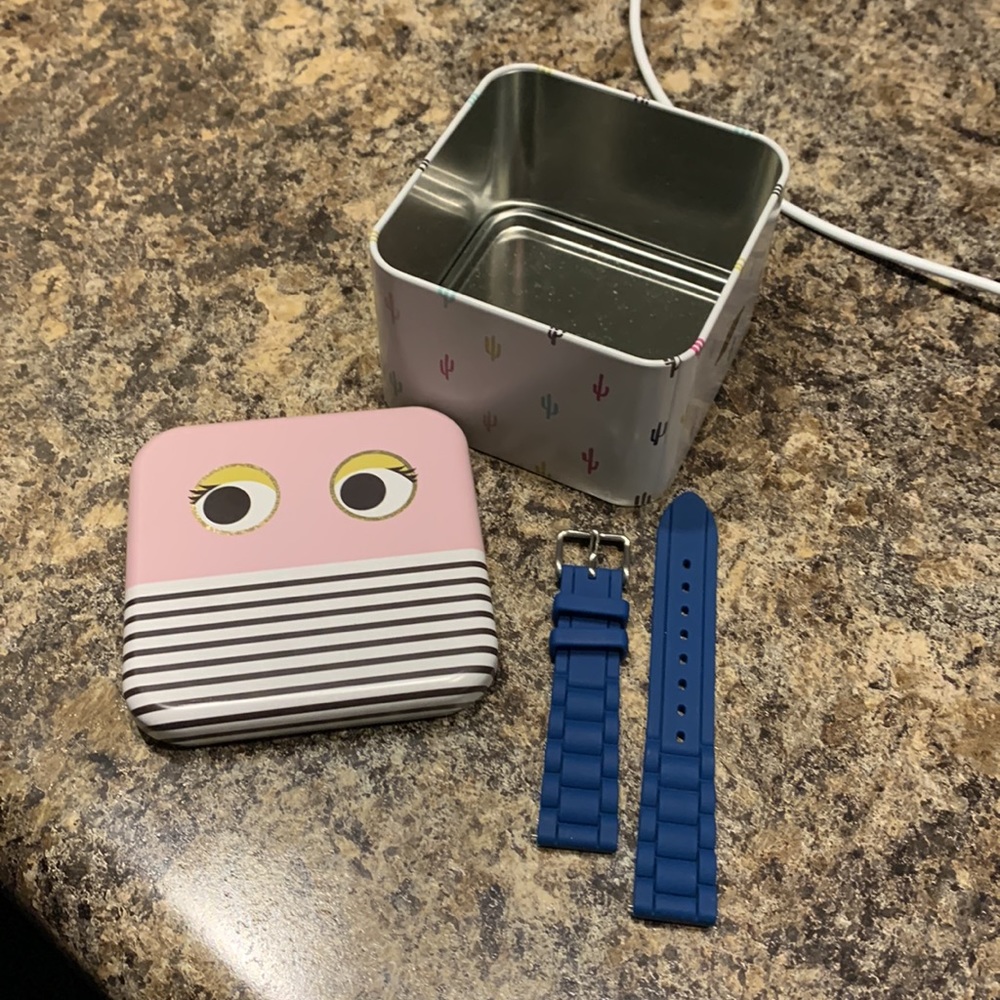 Fossil Watch Band 18mm + Tin